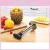 Стальной нож для удаления сердцевины и нарезки ананаса с простым в использовании пилером для любителей фруктов**