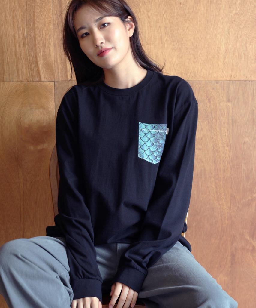 BELLEFFA Squama (Scales) Designer Long-Sleeve T-Shirt