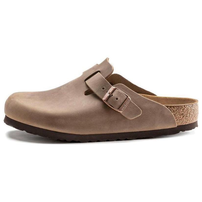 Birkenstock Закрытые тапочки унисекс коричневые узкие 0960813