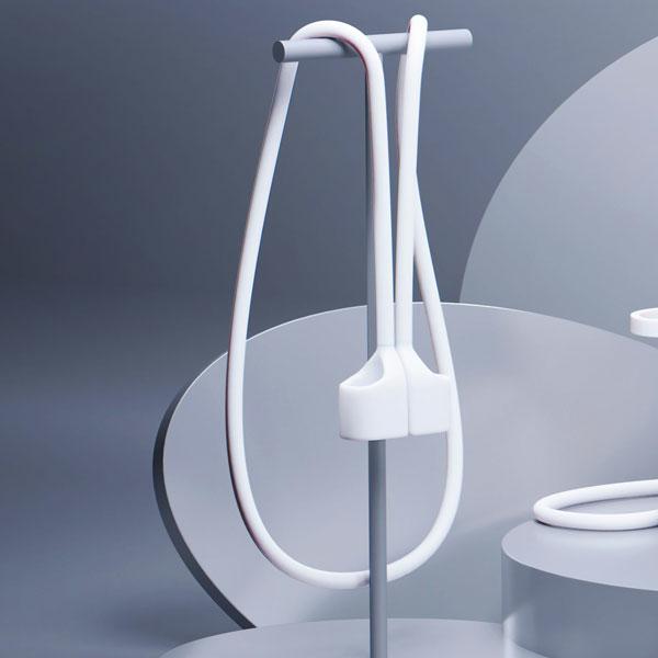 Etui 3Mk Silicone Earphones Case Do Airpods 3Rd Gen, Białe
