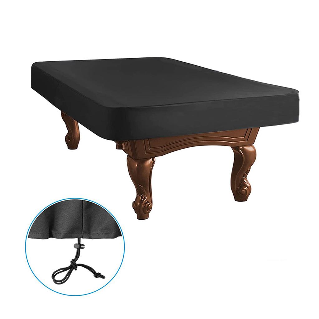 Pool Table Cover Oxford Cloth with PVC Coating Waterproof and Silver Coated for Outdoor Ping Pong Table Cover