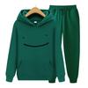Men Suit Hoodie Two Pieces Set Hooded Sweatshirt Women's Hoodie Autumn Men's Hoodie + Pants Sets