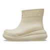 Crocs Классические пуховики Уличная мода Толстая подошва Короткие ботинки Женские ботинки Молочно-белый 207946-2Y2