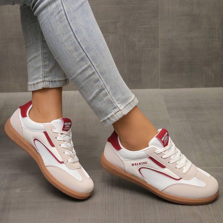 Большие размеры Dexun Shoes Женская мода Спорт Досуг Удобные Универсальные Удобные Кроссовки