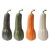 Artificial Pumpkins Realistic Long Fake Foams Pumpkins for Basket Display Photography Props Thanksgiving Decorations