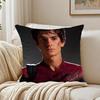 Fit for American Casual Minimal AAndrew Garfield Cushion Cover Linen Pillowcase Soft  for Sofa Bed Home Room Decor