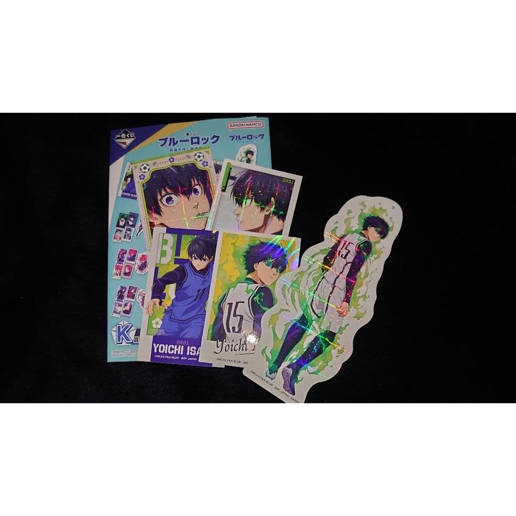 Blue Lock Ichiban Kuji Приз K Набор голографических наклеек Киёси Сэйсиро