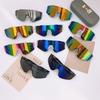 Fashion Children'S Sunglasses Colorful Eye Protection Sports Cycling Glasses Boys And Girls Party Sunglasses Tide