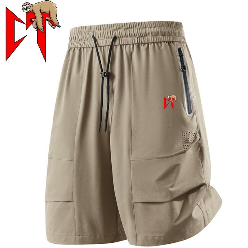 Summer Men's Sports Shorts Running Casual Shorts Quick-drying Elastic Men's Training Sports Five-point Pants