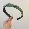 2024 Корейский стиль плетеная повязка на голову: Высококлассный, универсальный аксессуар для волос для умывания или выхода в свет