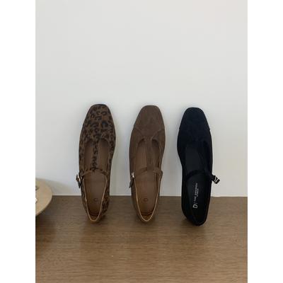 THEDOUDOU туфли-балетки с круглым носком, светлым ртом, леопардовым принтом, женские осенние, ретро, повседневные, феи, на плоской подошве, Мэри Джейн