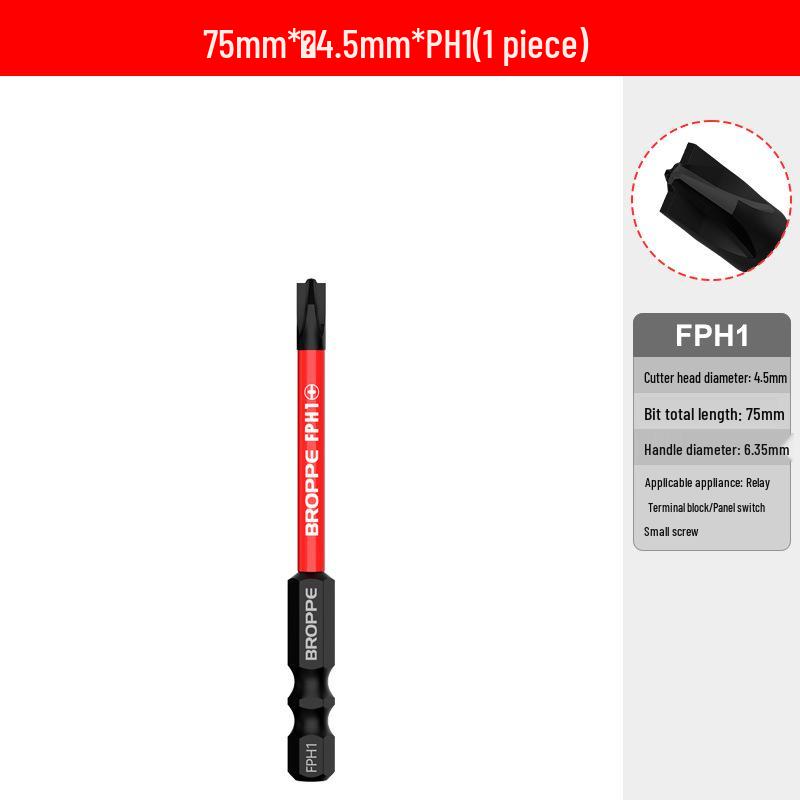 Улучшенная магнитная не скользящая электрическая насадка-отвертка для воздушных и панельных переключателей