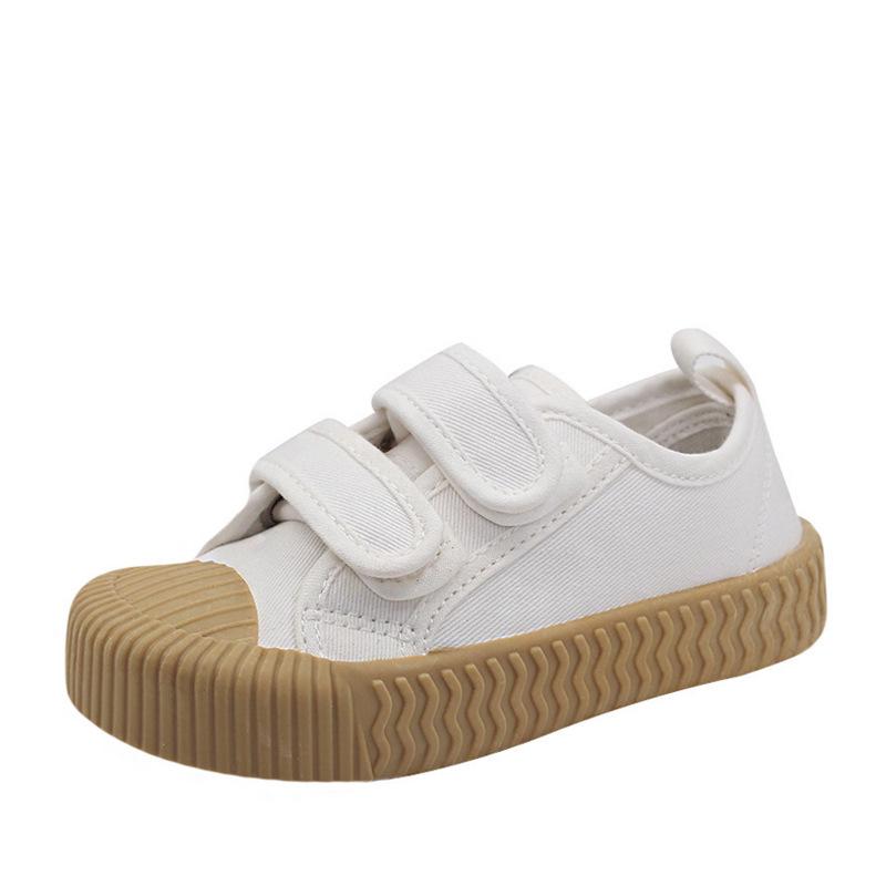 Children's Canvas Velcro Shoes - Soft Sole for Boys and Girls