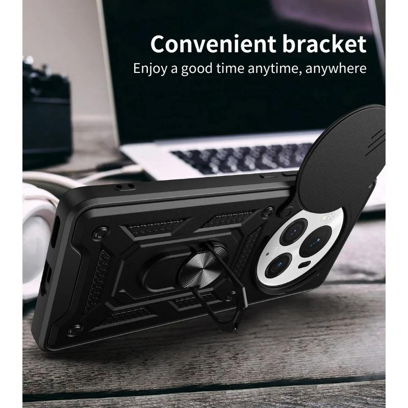 Чехол для защиты камеры Honor Magic 6 Pro 5 4 Lite Honor X9B X8B X6A X7A X8A X8 X9 X7 X6 Armor Hybrid Metal Ring Cover Fundas