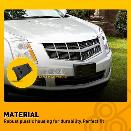 Front License Plate Bracket Tag Frame Holder For 2010 2011-2016 Cadillac SRX EXV