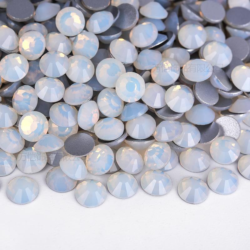 Flat Bottom Diamond, Manicure Diamond Glass, Crystal Round Mobile Phone Accessories, Sticker Diamond Diy Rhinestone Jewelry Accessories