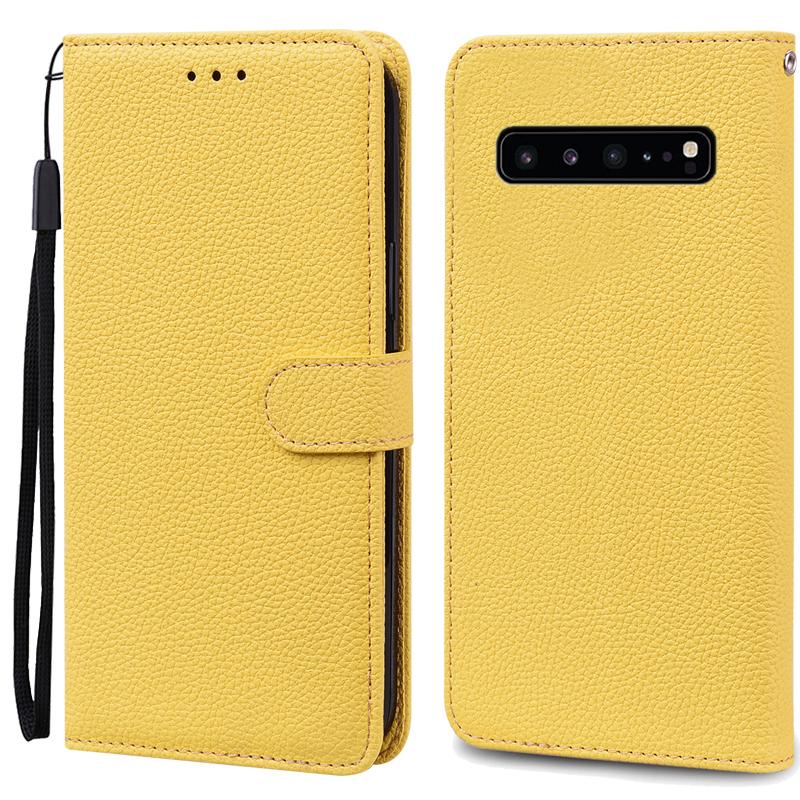 Кошелек Конфетного Цвета Кожаный Флип-кейс Для Samsung Galaxy S26 Ultra Чехол S25 S24 S23 S22 Plus S21 S20 FE S10 Чехол Для Телефона Слот Для Карт Книжка Бампер Сумка