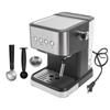 Semi Automatic Compact Coffee Machine 20 Bar Coffer Maker with Milk Frother Steam Wand 1.5L Water