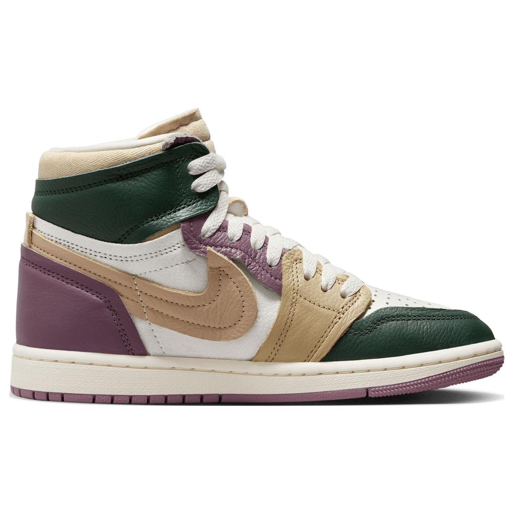 Air Jordan 1 High Method of Make Galactic Jade Women Sneakers Green Sail Sky-J-Mauve FB9891-300
