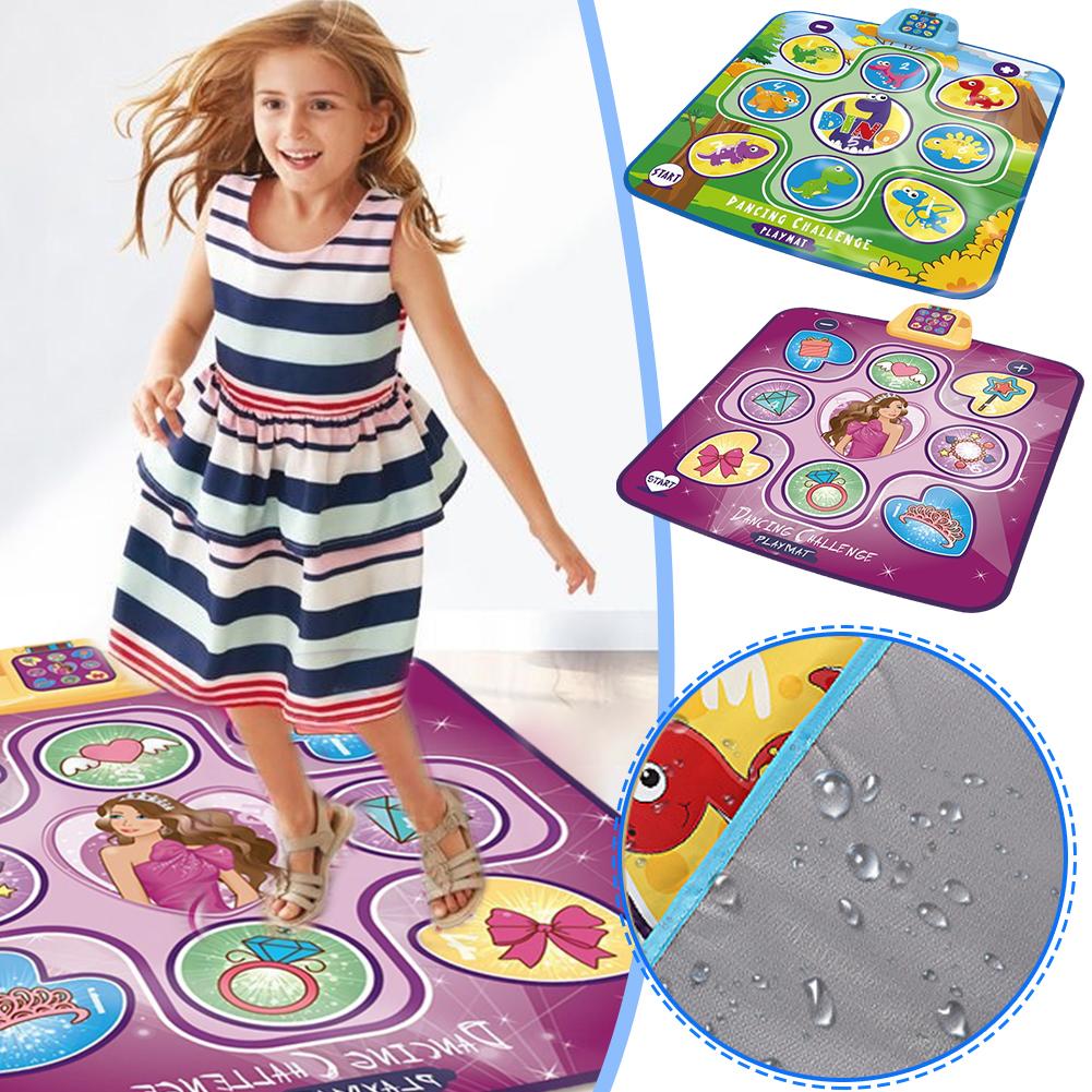 Электрический танцевальный коврик, игровой автомат «родитель-ребенок», интерактивная клавиатура, электронное одеяло, одеяло D1T2