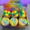 3Pcs Glitter Transparent Dumpling Fidget Toys With Steamer Portable Stress Relief Toy for Kids Adult Office Home