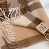 Thick Warm Winter Plaid Scarf Windproof Shawl Wrap Fashion Long Tassel Scarves