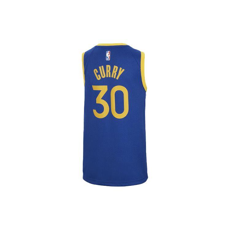 Nike Повседневный спортивный костюм Golden State Warriors Curry 30 SW Fan Edition Retro Tank Top Kids Sportswear Blue CZ6212-495