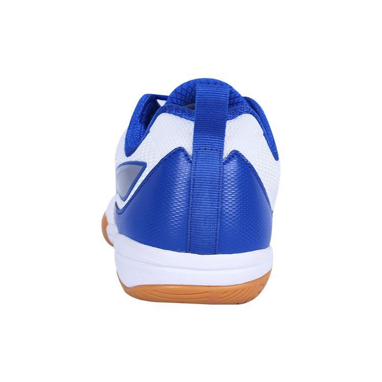 Кроссовки мужские из искусственной кожи Li Ning Fabric, амортизирующие, нескользящие, износостойкие, дышащие, с низким верхом, белые, синие APTT007-4