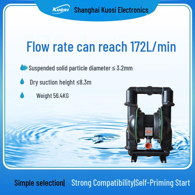 Ingersoll Rand ARO 666270-EEB-C High Flow Pneumatic Diaphragm Sewage Pump