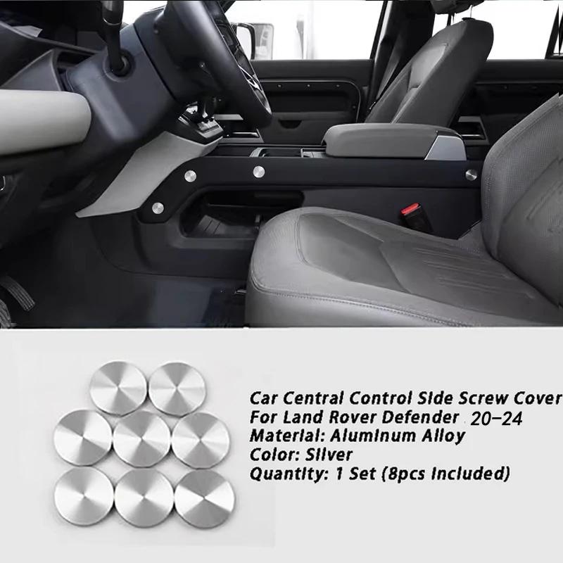 Vis de porte de voiture en alliage d'aluminium, couvercles décoratifs de Protection, garnitures, accessoires de voiture pour Land Rover Defender 110