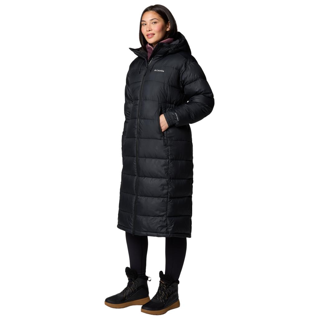 Columbia Длинная куртка Pike Lake II, Женская черная куртка