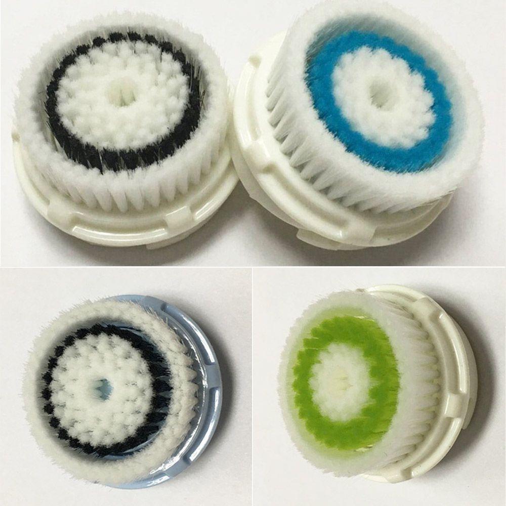 Обычная Чистка Отбеливание Акне Сменная Головка Ультразвуковая Звуковая Очищающая Щетка Очищающие Средства для Лица