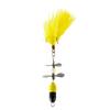 Fishing Bait Rotating Spinner Sequins Fishing Lure 9g Dual Propeller Wobbler Artificial Bait with Feather & Treble Hook