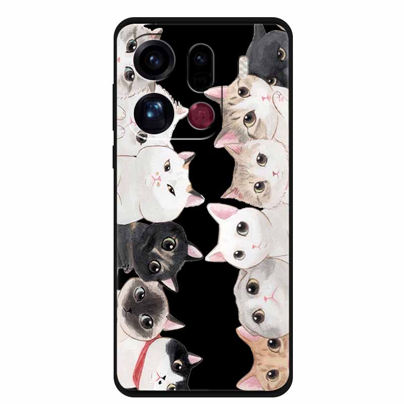 Чехол для OPPO Find X9 Pro 5G Find X9Pro Новый Крутой Мультяшный Мягкий Силиконовый Чехол для OPPO FindX9 Pro Ударопрочный Coque CPH2791 PLG110