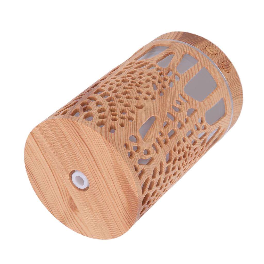 Арома увлажнитель воздуха с дистанционным управлением, диффузор эфирных масел под дерево, увлажнитель с 7 светодиодными цветными лампами