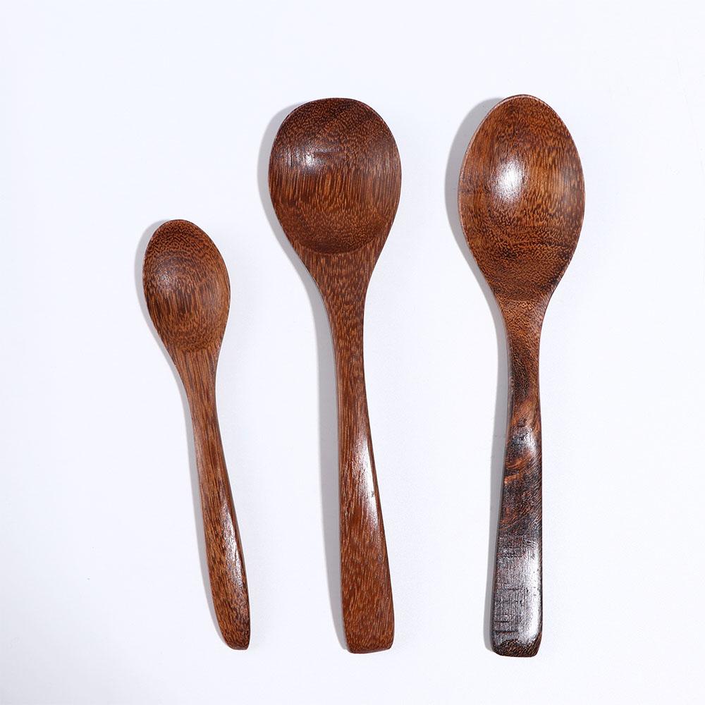Stirring Cooking Utensils Mixing Tableware Dessert Coffee Spoon Wooden Spoon Tea Spoon Soup Spoons
