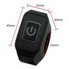 22mm Motorcycle Switch Button Handlebar Mount Waterproof Modified Switch Headlight Horn Control ON/OFF with LED Display Lamp