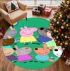 Cartoon animation Pattern Round Rug, Indoor/Outdoor Mat, for Picnic, Gameroom, Bedroom, Office, Living Room, Home Decor Carpet, Birthday Gift