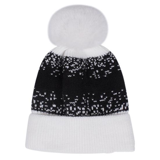 3Pcs/Set Winter Hat Scarf Gloves Set Plush Ball Decor Hat Thickened Plush Lining Neck Gaiter Touch Screen Gloves Set