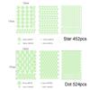 Home Decoration Kids Bedroom Stars Dots Glow In Dark Luminous Wall Stickers Fluorescent Decals