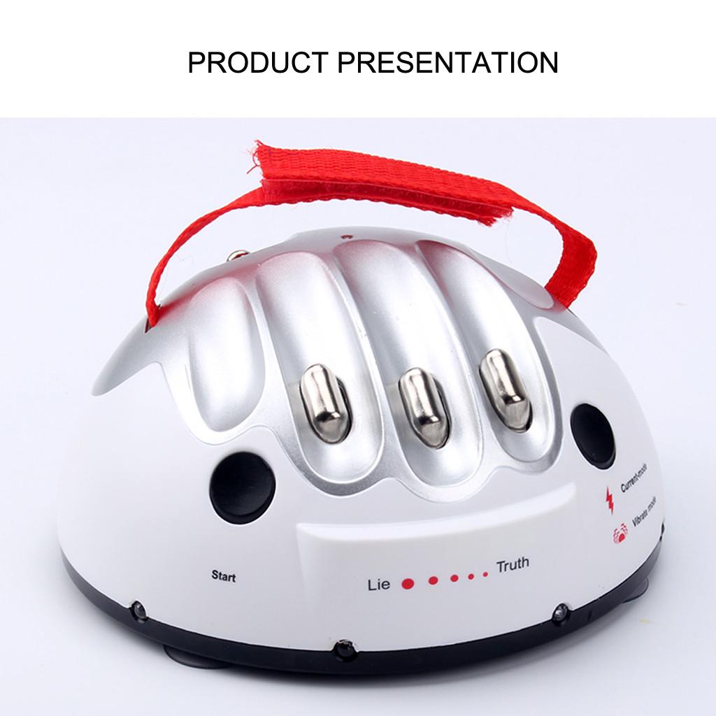 Детектор лжи Полиграф Электрошок Лжец Разминочная игра 