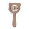Baby Beech Wooden Rattle Teethers Montessori Toys Wooden Baby Rattle Teether