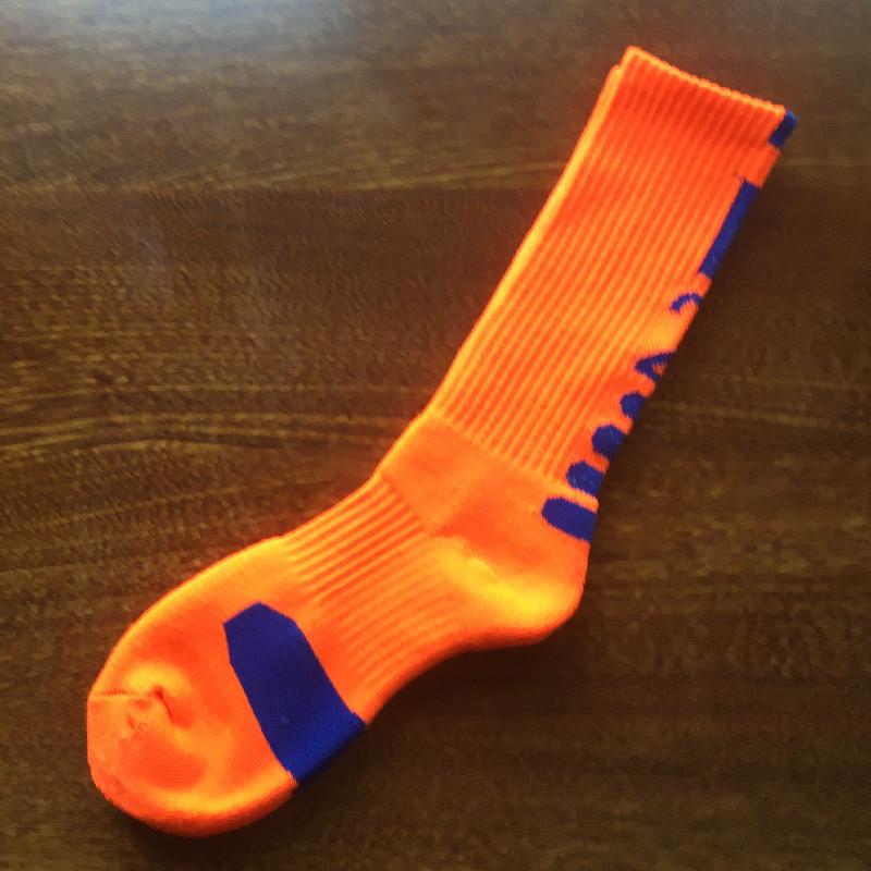 Носки для баскетбола унисекс - конфетный цвет, плотный махровый дизайн для мальчиков и девочек