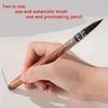 Soft Round Tip Watercolor Brush Nylon Fiber Oil Painting Brush Printmaking Brush  Student Art