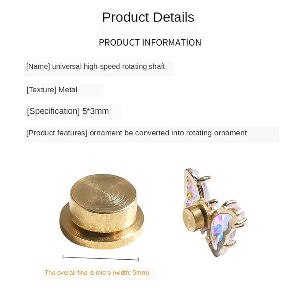 Вращающийся вал, украшения для ногтей, стразы, ювелирные изделия, подшипники, аксессуары для маникюра