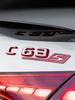 Подходит для Mercedes Benz задняя наклейка с буквами серебристо-красная версия C63S GT63S S63LGLE53 SL63S модификация W205 W206 C190 X290
