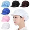Hotel Restaurant Canteen Hair Nets Food Service Cook Hat Work Wear Bandage Adjustable Cap