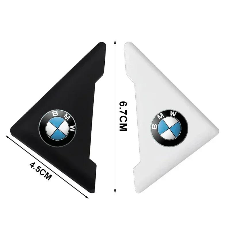 2 шт. для Bmw M E46 E90 E60 F10 F30 E39 E36 F20 E87 G30 E92, угловые чехлы для дверей автомобиля, защита от столкновений, защитная наклейка от царапин
