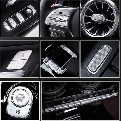 НОВЫЙ Для Mercedes Benz AB CLA GLB GLA Class W177 W247 C118 W118 X247 H247 Автомобильный Центральный пульт управления кондиционером Кнопка Отделка