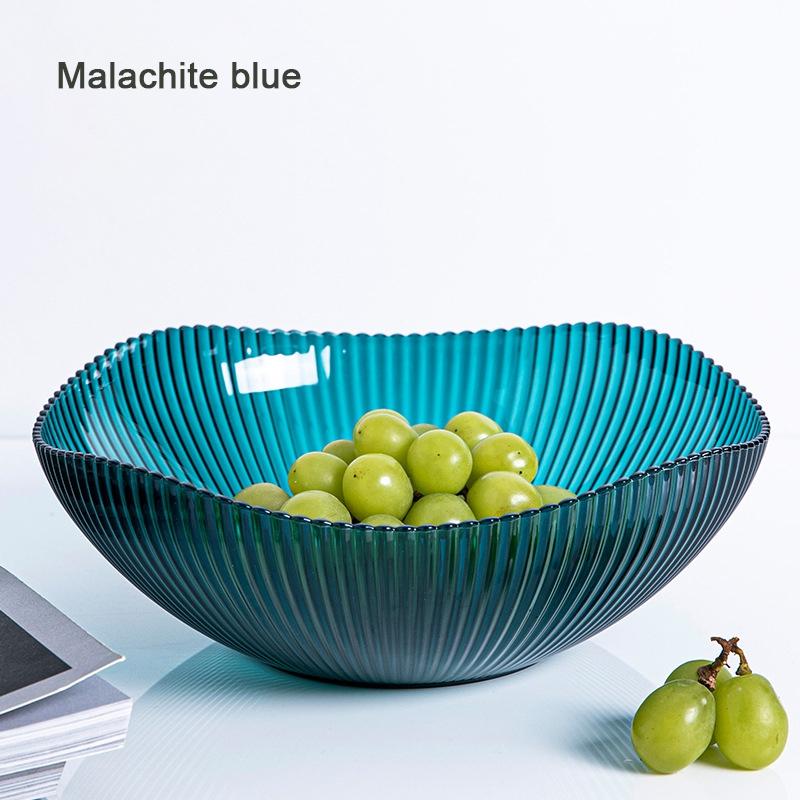 Пластиковые миски для хранения фруктов конфетного цвета, поднос для хранения на кухне, миска для хранения закусок, хлеба и овощей, настольный контейнер для еды